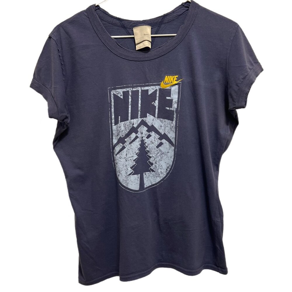 0609 Nike Graphic Cotton Washed Short Sleeve Tee  Sz.L